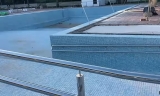 Estado actual de la piscina al aire libre de Moriles.