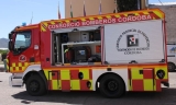 Rescatadas dos personas refugiadas en un balcón en un incendio en Priego de Córdoba